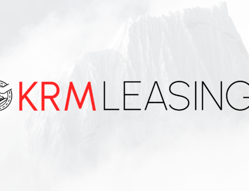 KRM Leasing Logo Design